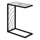 Monarch I 3300 Accent Table - White/Black IMAGE 1