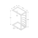 Monarch I 3301 Accent Table - Grey/Black IMAGE 10