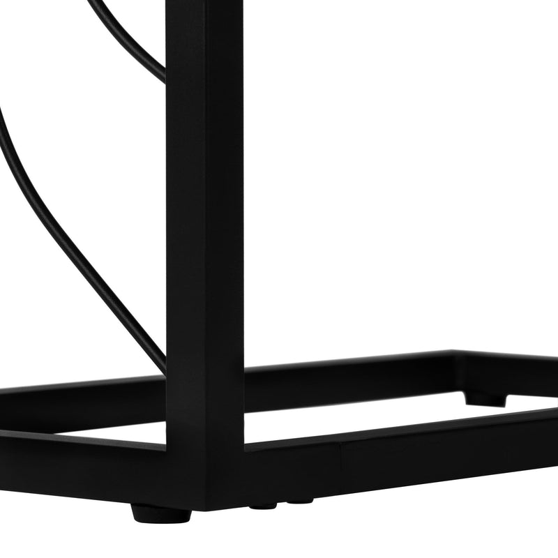 Monarch I 3301 Accent Table - Grey/Black IMAGE 7