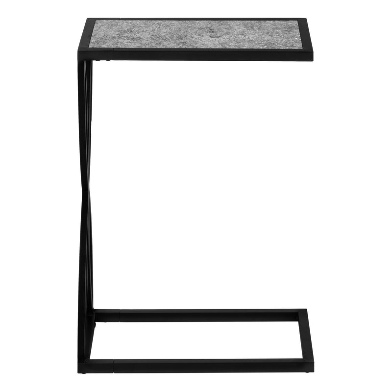 Monarch I 3305 Accent Table - Grey/Black IMAGE 2