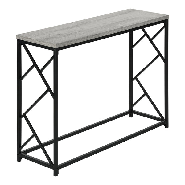 Monarch I 3532 Hall Console - Grey/Black IMAGE 1