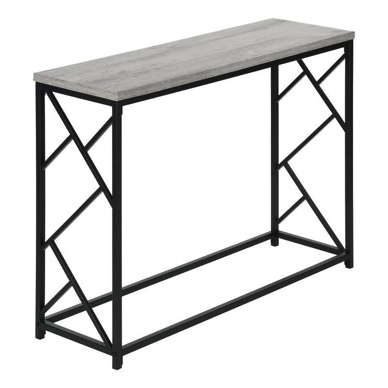 Monarch I 3532 Hall Console - Grey/Black IMAGE 1