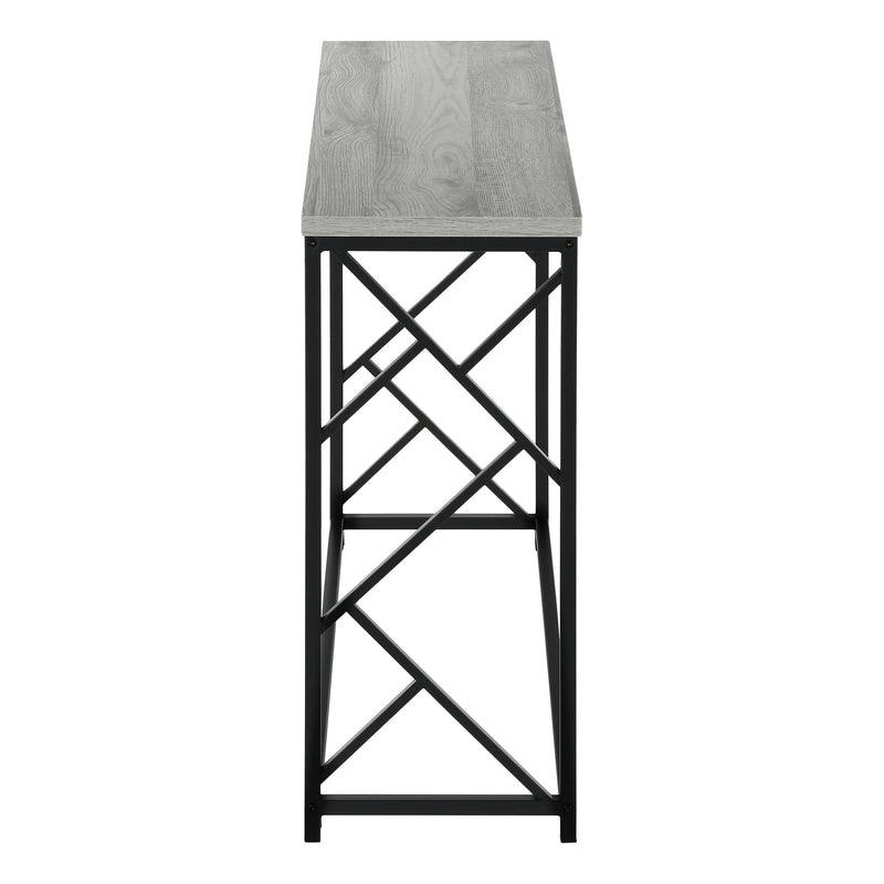 Monarch I 3532 Hall Console - Grey/Black IMAGE 3