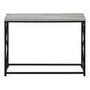 Monarch I 3532 Hall Console - Grey/Black IMAGE 4