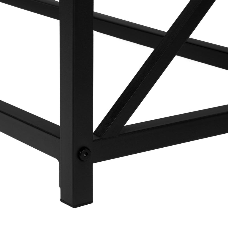 Monarch I 3532 Hall Console - Grey/Black IMAGE 8