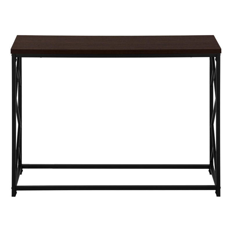 Monarch I 3534 Hall Console - Espresso/Black IMAGE 2