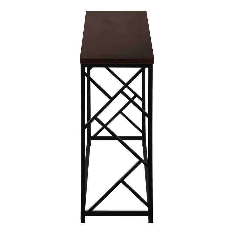 Monarch I 3534 Hall Console - Espresso/Black IMAGE 3