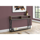 Monarch I 3573 Hall Table - Taupe/Black IMAGE 9