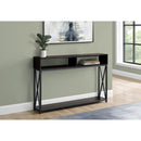 Monarch I 3574 Hall Table - Espresso/Black IMAGE 8
