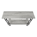 Monarch I 3576 Hall Table - Grey/Black IMAGE 5