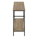 Monarch I 3577 Hall Table - Taupe/Black IMAGE 3