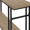 Monarch I 3577 Hall Table - Taupe/Black IMAGE 6