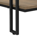 Monarch I 3577 Hall Table - Taupe/Black IMAGE 8