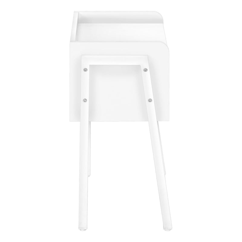 Monarch I 3594 End Table - White IMAGE 3