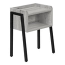 Monarch I 3591 End Table - Grey/Black IMAGE 1