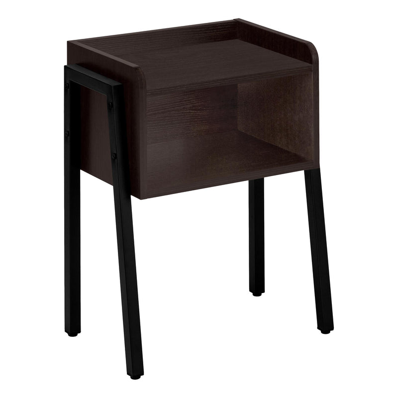 Monarch I 3593 End Table - Espresso/Black IMAGE 1