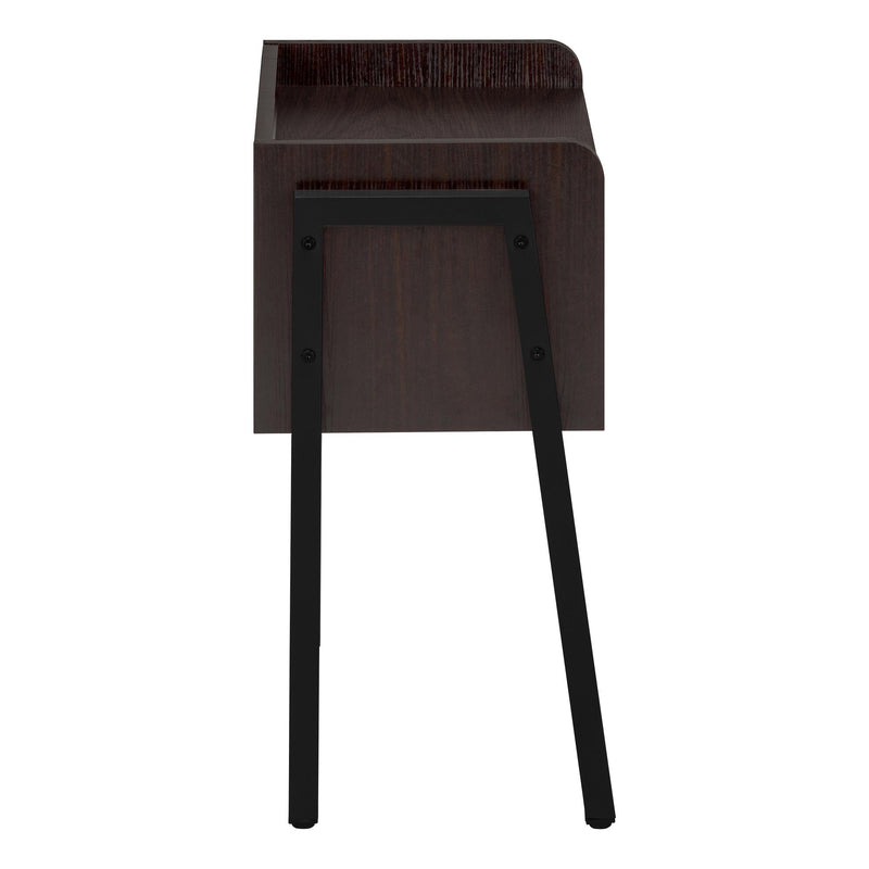 Monarch I 3593 End Table - Espresso/Black IMAGE 3