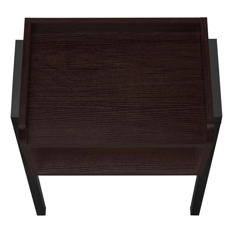 Monarch I 3593 End Table - Espresso/Black IMAGE 5