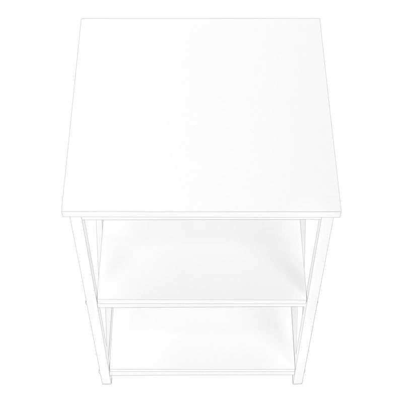 Monarch I 3599 Accent Table - White/White IMAGE 5