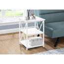 Monarch I 3599 Accent Table - White/White IMAGE 8