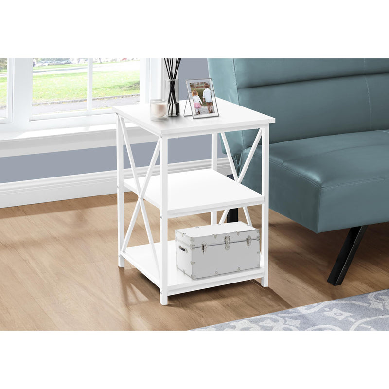 Monarch I 3599 Accent Table - White/White IMAGE 8