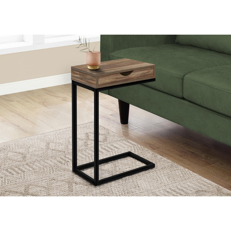 Monarch I 3602 Accent Table - Brown/Black IMAGE 9