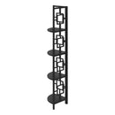 Monarch I 3610 62" Bookcase - Black/Black IMAGE 2