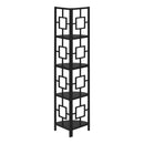 Monarch I 3610 62" Bookcase - Black/Black IMAGE 3