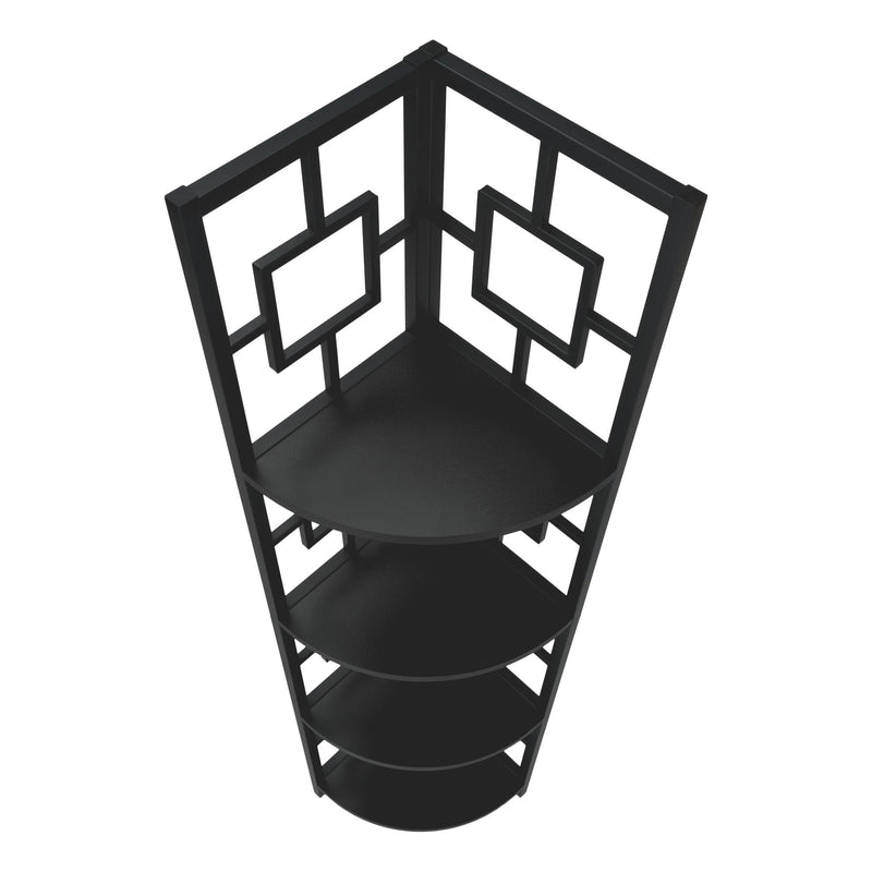 Monarch I 3610 62" Bookcase - Black/Black IMAGE 5