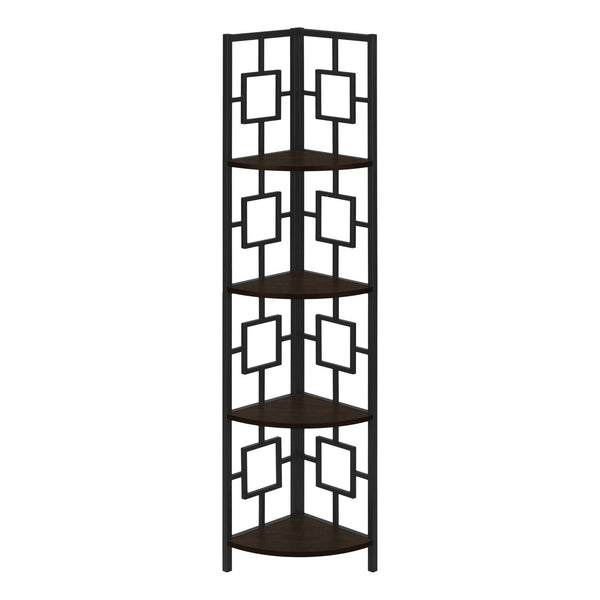 Monarch I 3612 62" Bookcase - Espresso/Black IMAGE 1
