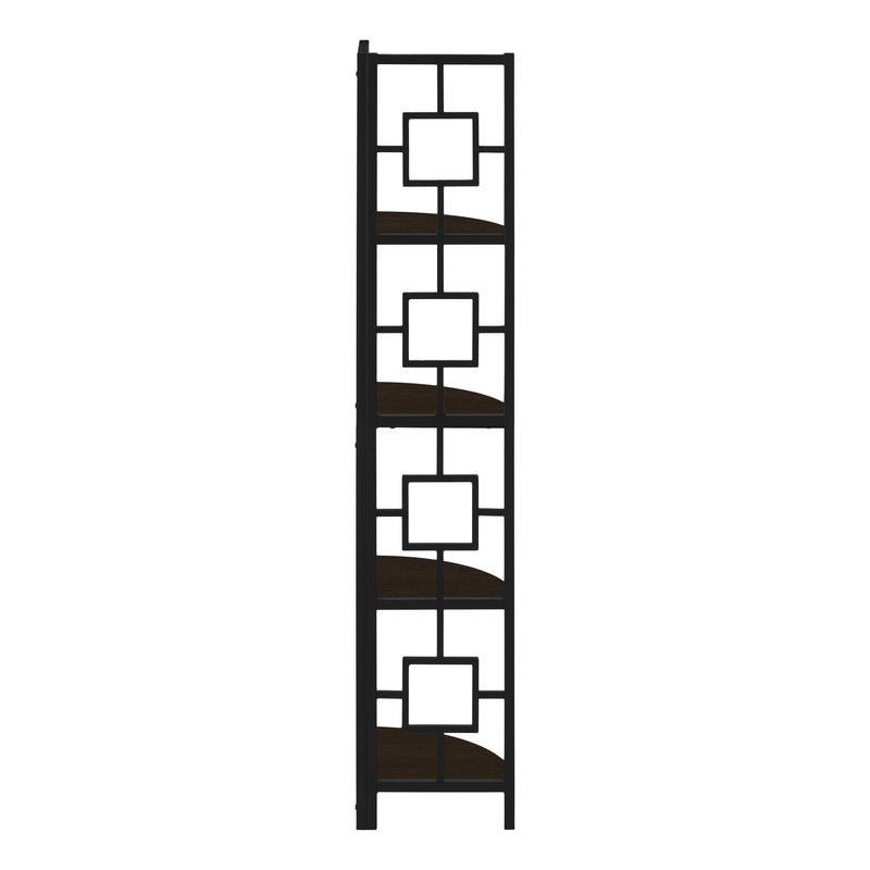 Monarch I 3612 62" Bookcase - Espresso/Black IMAGE 4