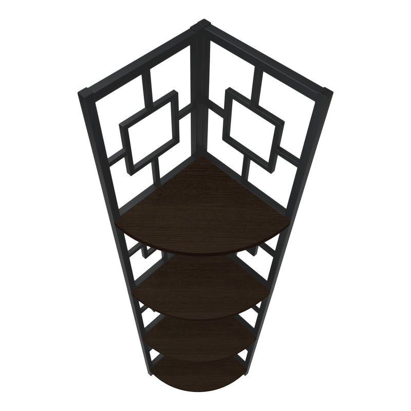 Monarch I 3612 62" Bookcase - Espresso/Black IMAGE 5