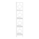 Monarch I 3613 62" Bookcase - White/White IMAGE 4