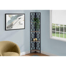 Monarch I 3621 62" Bookcase - Dark Taupe/Black IMAGE 8