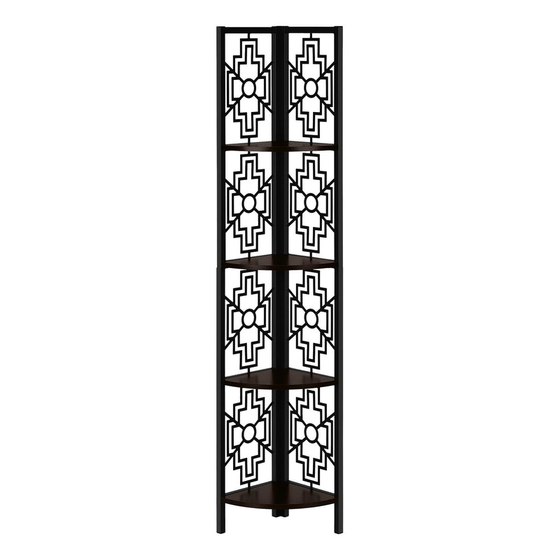 Monarch I 3622 62" Bookcase - Espresso/Black IMAGE 1