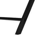 Monarch I 7197 Corner Desk - Dark Taupe/Black IMAGE 7