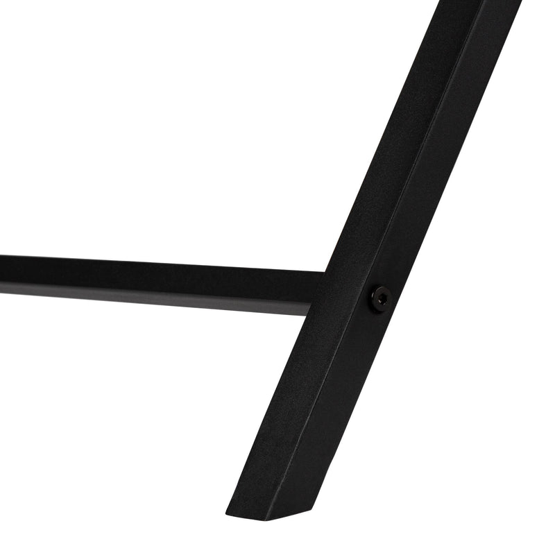 Monarch I 7197 Corner Desk - Dark Taupe/Black IMAGE 7