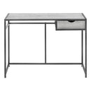 Monarch I 7217 Computer Desk - Grey/Dark Grey IMAGE 2