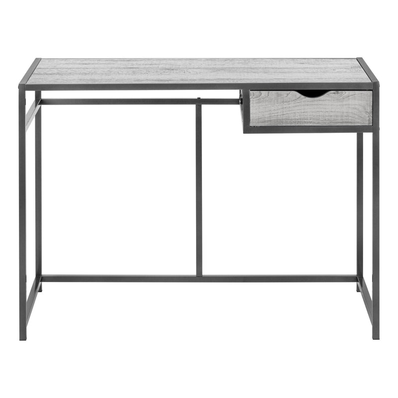 Monarch I 7217 Computer Desk - Grey/Dark Grey IMAGE 2