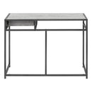Monarch I 7217 Computer Desk - Grey/Dark Grey IMAGE 5