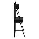 Monarch I 7330 Computer Desk - Black/Black IMAGE 4