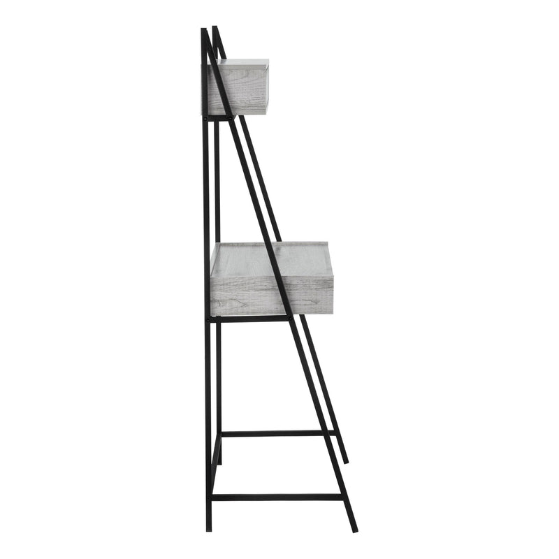 Monarch I 7331 Computer Desk - Grey/Black IMAGE 4