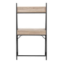 Monarch I 7332 Computer Desk - Dark Taupe/Black IMAGE 5