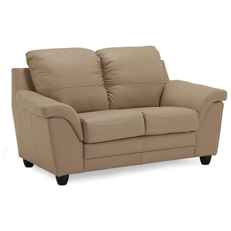 Palliser Huxley Stationary Leather Loveseat 77482-03-TULSAII-SAND IMAGE 2