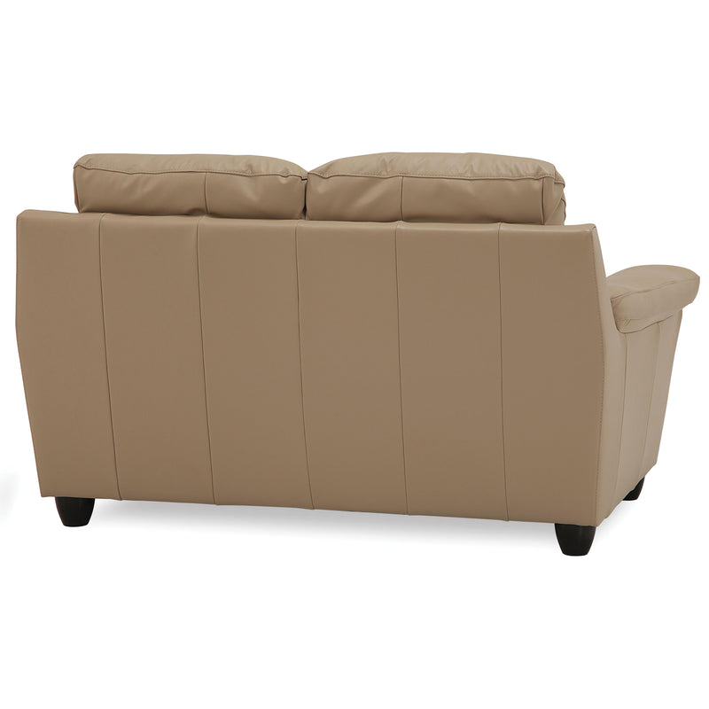 Palliser Huxley Stationary Leather Loveseat 77482-03-TULSAII-SAND IMAGE 4