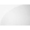 Monarch I 7520 Computer Desk - Glossy White/Chrome IMAGE 9