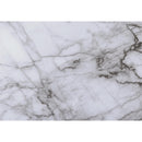 Monarch I 7527 Computer Desk - White Marble-Look/Black IMAGE 9