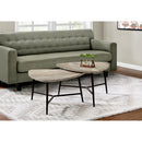 Monarch I 7939P 2 pc Table Set - Taupe/Black IMAGE 2