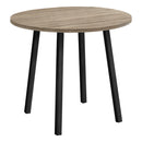 Monarch I 1003 3 pc Dining Set - Dark Taupe/Black IMAGE 4