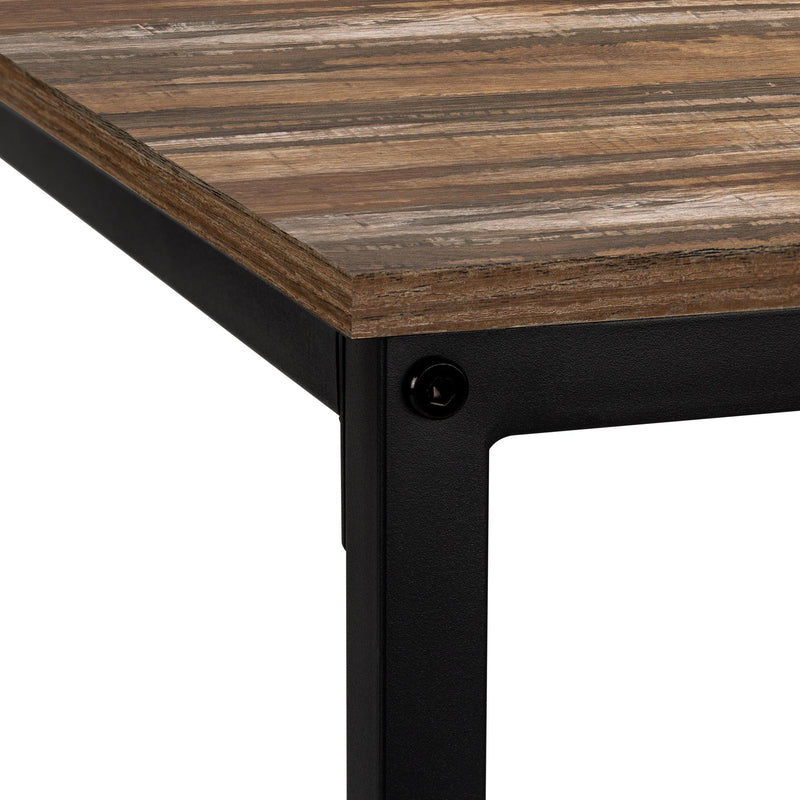 Monarch I 7391 58" Computer Desk - Brown Reclaimed/Black IMAGE 6